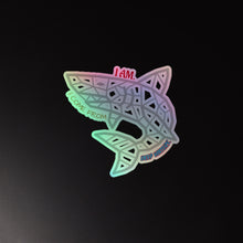 Load image into Gallery viewer, Holographic Shark stickers