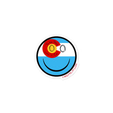 Load image into Gallery viewer, Bubble-free Promo CO Smile stickers