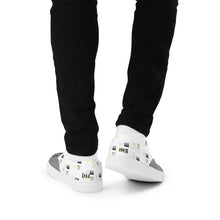 Cargar imagen en el visor de la galería, Zapatos de lona con cordones Tape para hombre