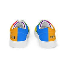 Load image into Gallery viewer, Men’s TP Bear lace-up canvas shoes