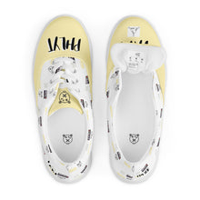 Load image into Gallery viewer, Men’s Tape lace-up canvas shoes