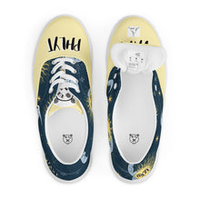 Load image into Gallery viewer, Men’s TP Bear lace-up canvas shoes