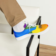 Load image into Gallery viewer, Men’s TP Bear lace-up canvas shoes