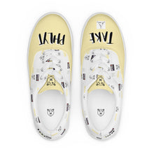 Load image into Gallery viewer, Men’s Tape lace-up canvas shoes