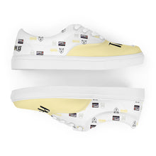 Load image into Gallery viewer, Men’s Tape lace-up canvas shoes