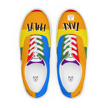 Load image into Gallery viewer, Men’s TP Bear lace-up canvas shoes