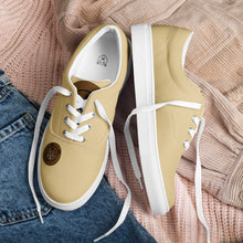 Load image into Gallery viewer, Men’s TP Bear lace-up canvas shoes