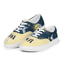 Load image into Gallery viewer, Men’s TP Bear lace-up canvas shoes