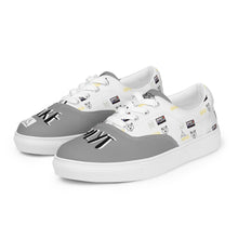 Cargar imagen en el visor de la galería, Zapatos de lona con cordones Tape para hombre
