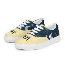 Load image into Gallery viewer, Men’s TP Bear lace-up canvas shoes