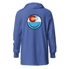 Load image into Gallery viewer, Hooded Take Phlyt CO Smile long-sleeve tee