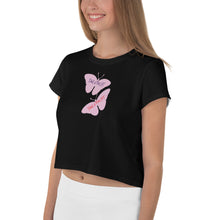 Load image into Gallery viewer, Butterfly Crop Tee