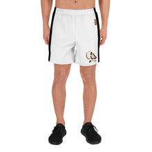 Cargar imagen en el visor de la galería, Pantalones cortos deportivos largos PGB (parte trasera blanca) para hombre
