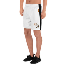 Cargar imagen en el visor de la galería, Pantalones cortos deportivos largos PGB (parte trasera blanca) para hombre