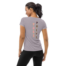 Load image into Gallery viewer, All-Over Print Take Phlyt Women's Athletic T-shirt