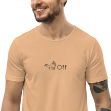 Load image into Gallery viewer, Men's Fox Off Curved Hem T-Shirt