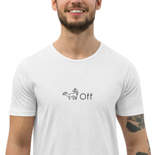 Load image into Gallery viewer, Men's Fox Off Curved Hem T-Shirt