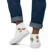 Load image into Gallery viewer, Men’s high top Take Phlyt canvas shoes