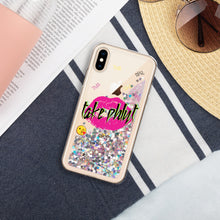 Load image into Gallery viewer, Liquid Glitter iPhone Case Take Phlyt