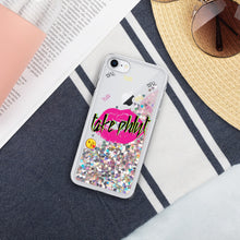 Load image into Gallery viewer, Liquid Glitter iPhone Case Take Phlyt