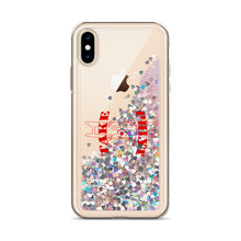Load image into Gallery viewer, Liquid Glitter iPhone Case Take Phlyt