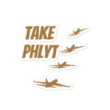 Load image into Gallery viewer, Take Phlyt Bubble-free stickers