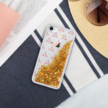 Load image into Gallery viewer, Liquid Glitter iPhone Case Take Phlyt