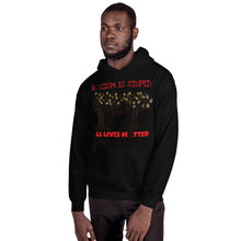 Cargar imagen en el visor de la galería, Sudadera con capucha All Lives Matter