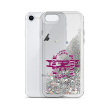 Load image into Gallery viewer, Liquid Glitter iPhone Case Cancer