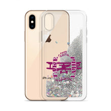 Load image into Gallery viewer, Liquid Glitter iPhone Case Cancer
