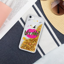 Load image into Gallery viewer, Liquid Glitter iPhone Case Take Phlyt