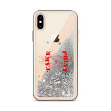 Load image into Gallery viewer, Liquid Glitter iPhone Case Take Phlyt