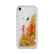 Load image into Gallery viewer, Liquid Glitter iPhone Case Take Phlyt