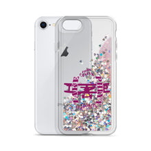 Load image into Gallery viewer, Liquid Glitter iPhone Case Cancer