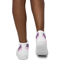 Load image into Gallery viewer, Women’s high top Love Take Phlyt canvas shoes